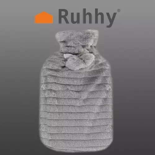 Gumijasta steklenica za vročo vodo v prevleki 2000ml Ruhhy 19806