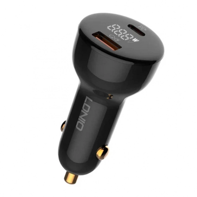 LDNIO polnilec za avto USB in USB-C 100 W