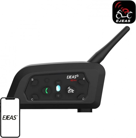 Motociklistični interkom EJEAS V6 Pro+ Bluetooth