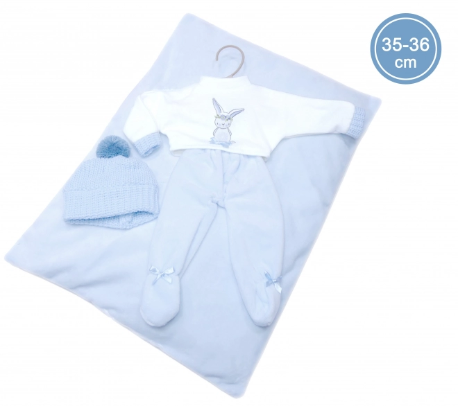 Llorens M635-55 oblačilo za punčko dojenčka NEW BORN velikosti 35-36 cm