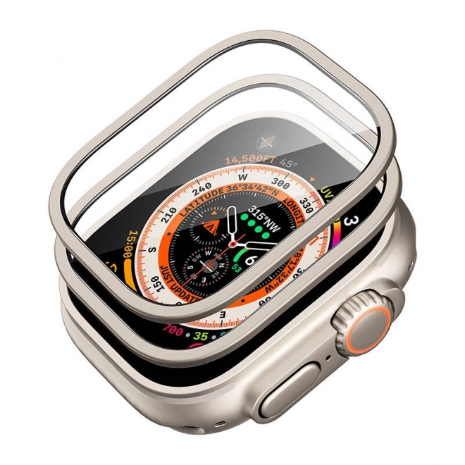 Zaščitni set za Apple Watch Ultra ESR 49mm (ohišje + steklo) (titan)