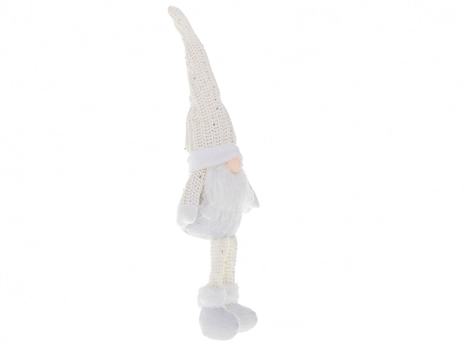 Božični škrat z belimi brki 47cm