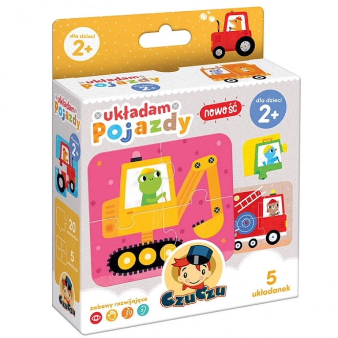 CzuCzu sestavljam vozila puzzle