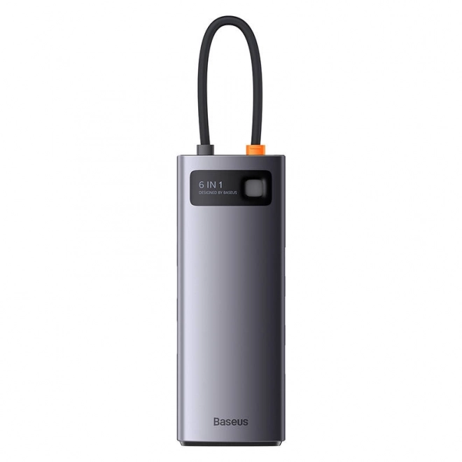 Baseus StarJoy 6v1 USB-C razdelilnik z več priključki