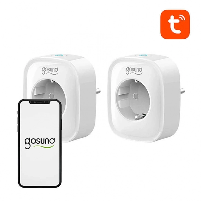 Pametna vtičnica WiFi Gosund SP1 (2 kosa), 16A, Tuya