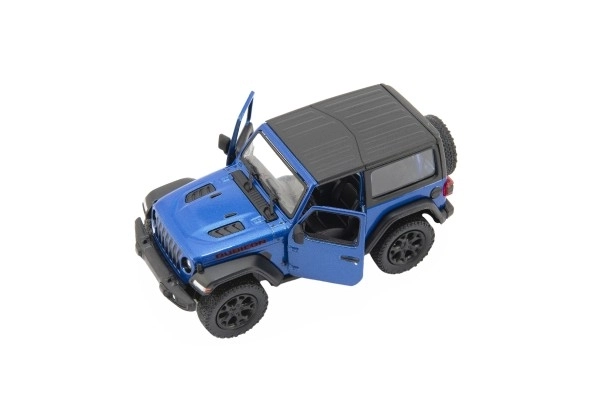 Kovinski avto Kinsmart Jeep Wrangler 2018 na vzvratno vleko 12,5cm