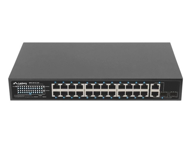 Stikalo 24X 100MB POE+ /2x COMBO 250W RSFE-24P-2C-250