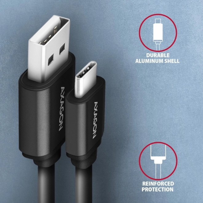 Kabel Twister USB-C 3 USB-A 0,6m