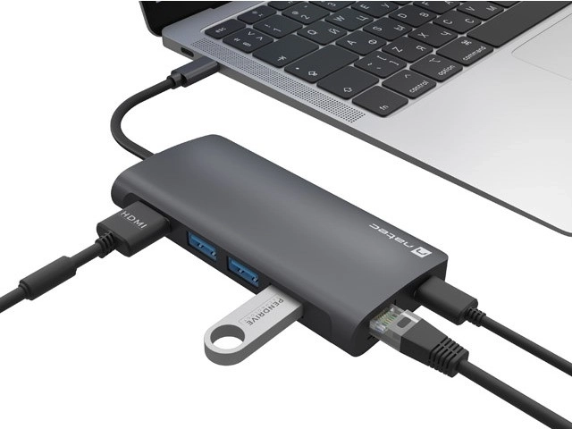 Multiportni USB-C adapter Natec Fowler 2 V2