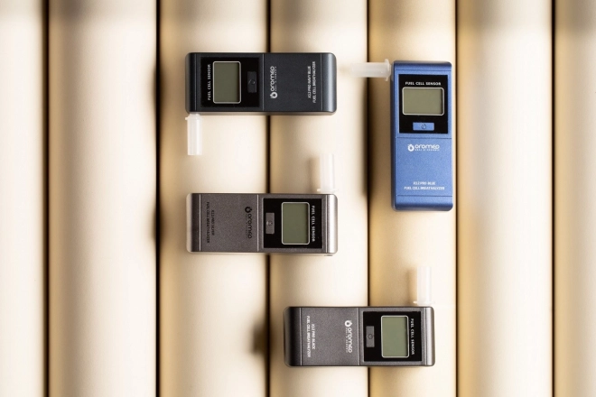 Modri elektrokemični dihalni analizator ORO-X12 Pro