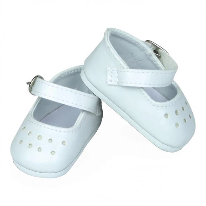 Petitcollin Čevljički beli (za lutko 39-48 cm)