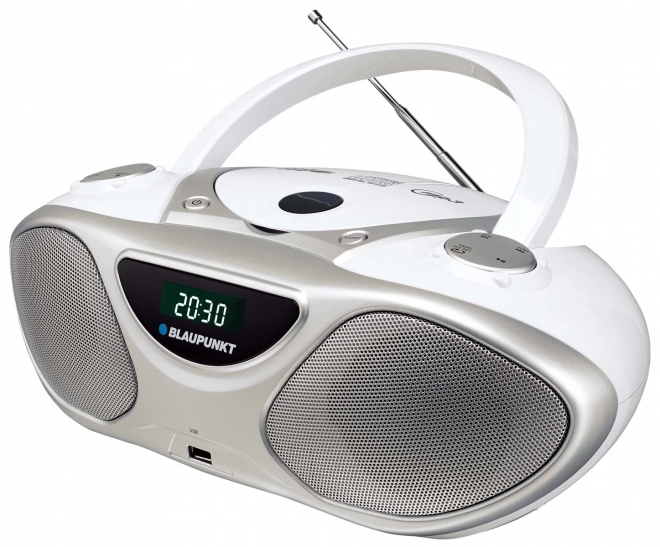 Prenosni radio predvajalnik s CD MP3 USB AUX FM Blaupunkt BB14WH