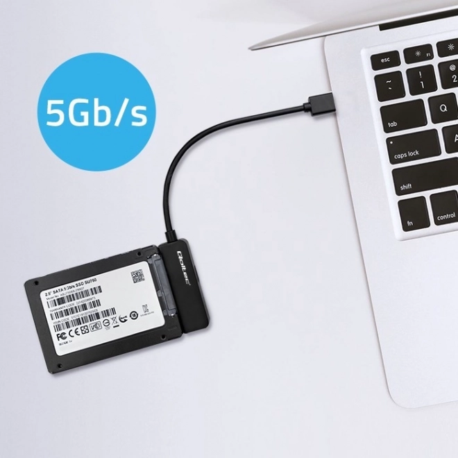 Adapter SATA | 2,5" adapter SSD HDD| Super hitrost 5Gb/s | 2TB – USB 3.0