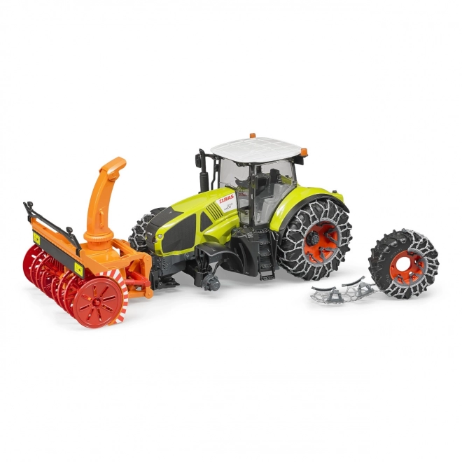 Bruder traktor Class Axion 950 s snežno frezo