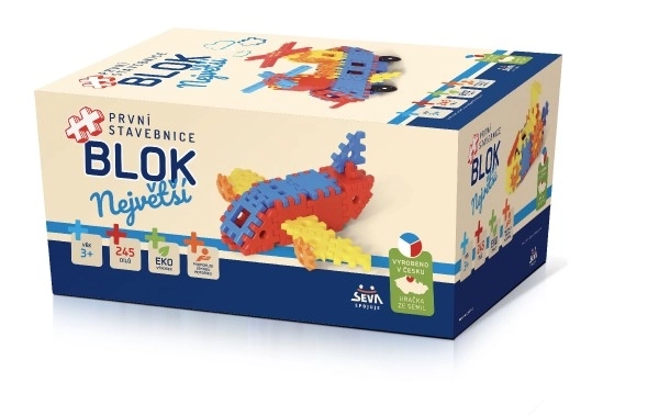 Sestavljanka BLOK Največji plastični komplet