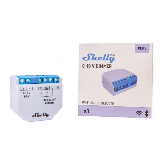 Shelly Plus 0-10V zatemnilnik svetlobe WiFi/Bluetooth