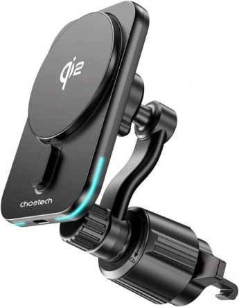 Brezžični avtomobilski polnilec CHOETECH MagLeap Qi2 15 W