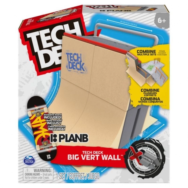 Tech Deck Dvostranska Skejtbord Rampa