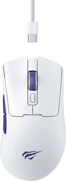 Žična gaming miška Havit MS966 RGB bela