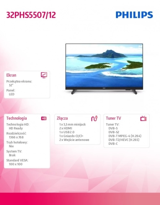 LED televizor 32 palcev