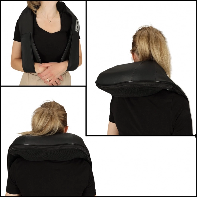 Shiatsu masažni ovratnik s segrevanjem
