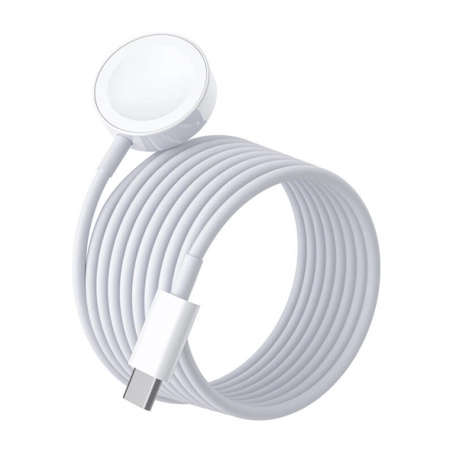 Polnilnik Choetech za Apple Watch USB-C bela