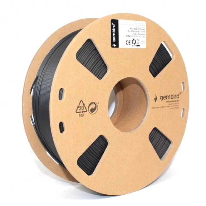 Filament za 3D tiskalnik PLA 1,75 mm črna