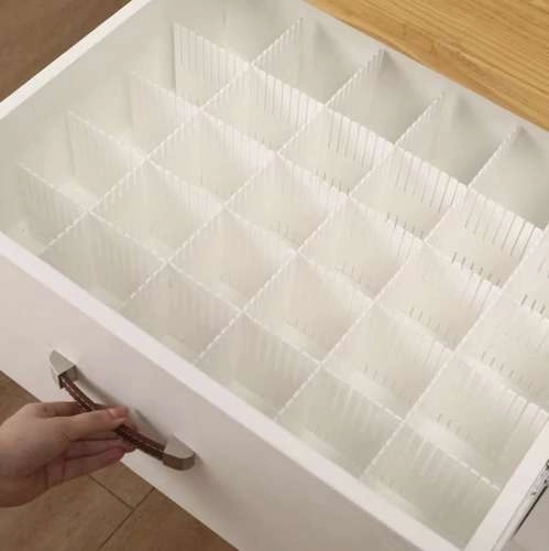 Plastični delilni organizator za predale 4 kosi