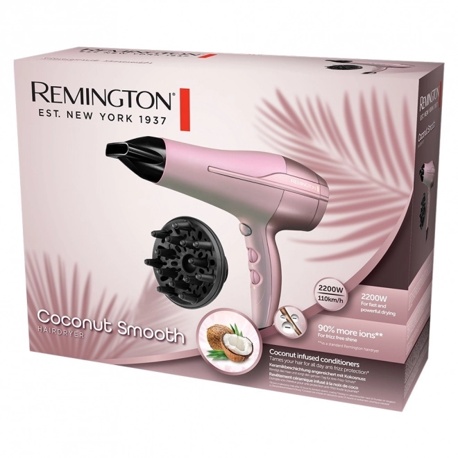 Sušilnik za lase Remington Coconut Smooth