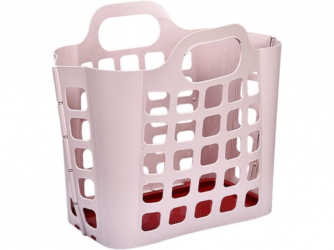 Zložljiva plastična košara za perilo