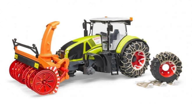 Bruder traktor Class Axion 950 s snežno frezo