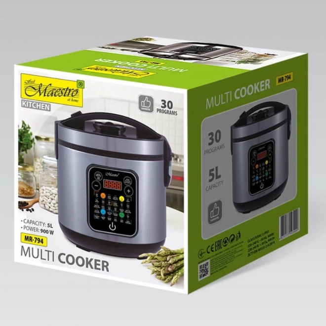Multikuhalnik 5 l, 30 programov, 900W MR-794