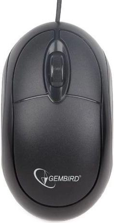 Miška OPTO 1-SCROLL USB (MUS-U-01) črna