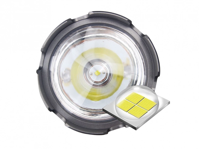 Reflektor s stojalom Cree LED XHP50 COB za pohodništvo
