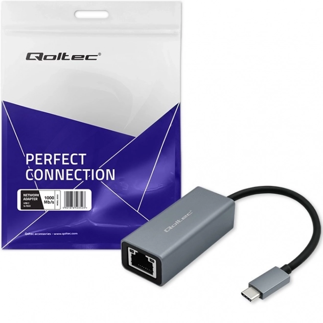 USB-C na RJ45 Ethernet adapter | 1000 Mb/s | Aluminijasto ohišje