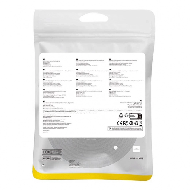 Pleten Ethernet kabel Baseus cat.8 RJ45