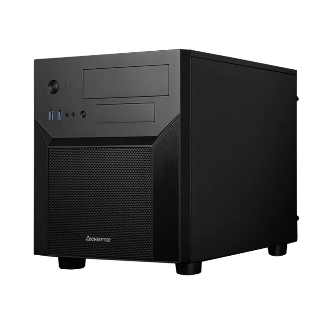 Črna računalniška ohišje mATX Cube Mesh Series