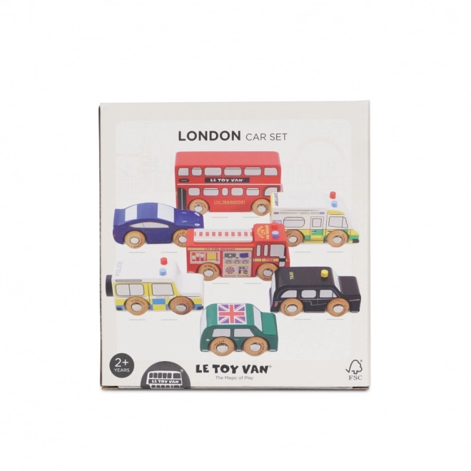 Le Toy Van Set avtomobilčk Londra