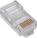 Univerzalni priključek RJ45 kat.5e, žica/vrvica, 8P8C, 100 kos