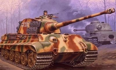 Plastični model tanka Tiger II Ausf. B