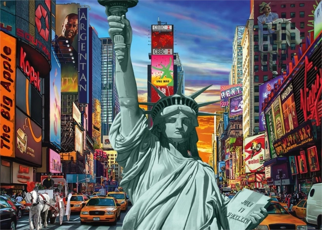 Jumbo sestavljanka mesto New York 1000 kosov