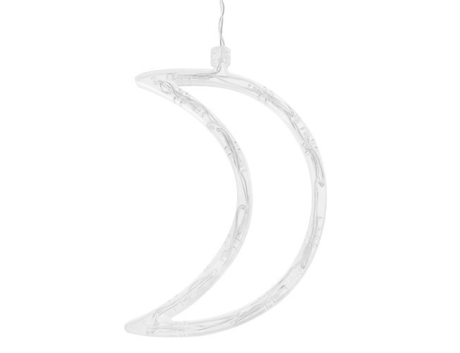 LED barvna zavesa z zvezdicami in meseci - 5 m, 138 LED