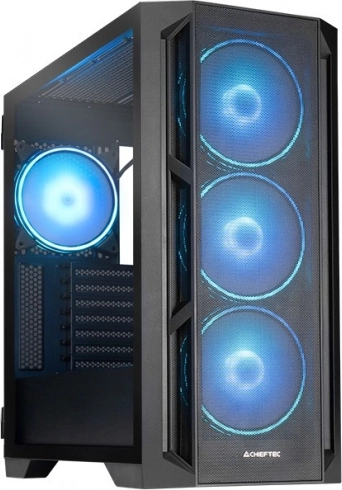Ohišje CHIEFTEC APEX Lumo GA-01, E-ATX, 4× 140 mm ARGB PWM