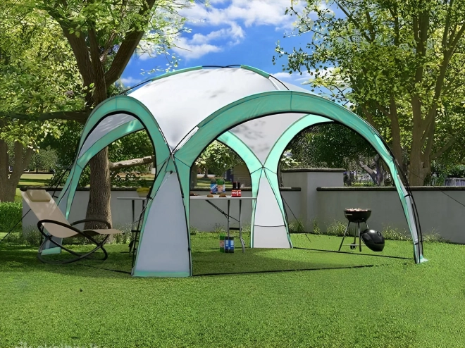 Šotor za vrtne dogodke za piknik + torba ModernHome - zelena