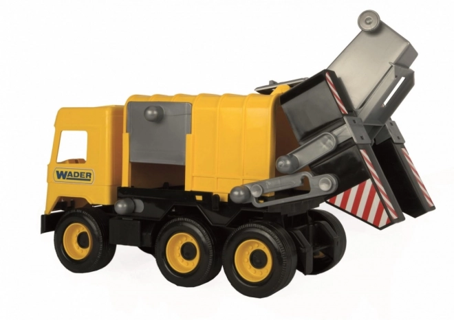 Rumena smetarski tovornjak 42 cm Middle Truck v škatli