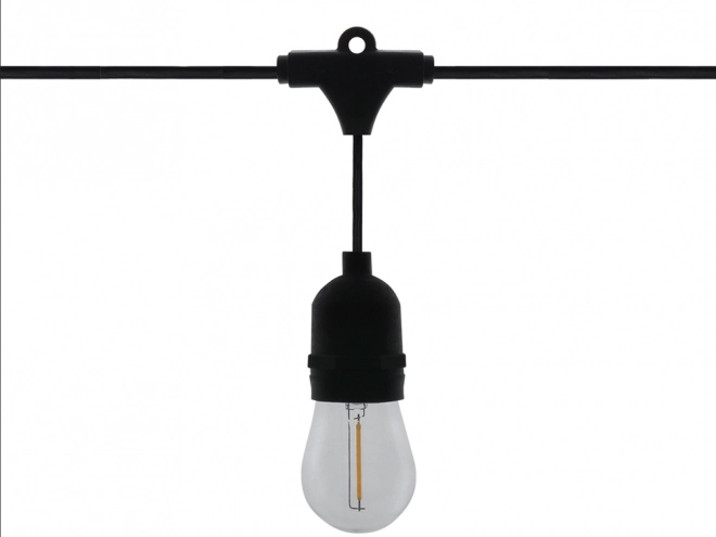 Vrtna svetlobna girlanda GARDEN GIRL, 10 LED žarnic E27, 10 m, IP44