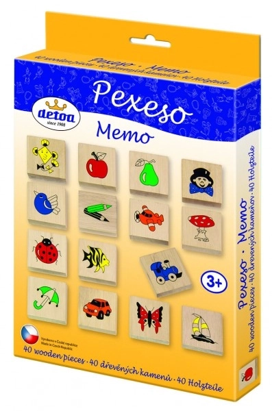 Leseno pexeso - 40 delov