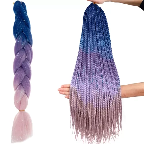 Sintetični lasje ombre kite Soulima 23577