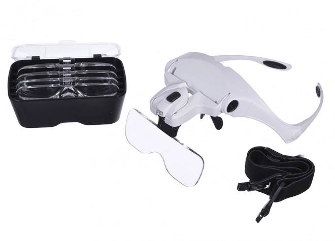 SVETILKA ZA GLAVO Z 2 LED diodami 3,5x