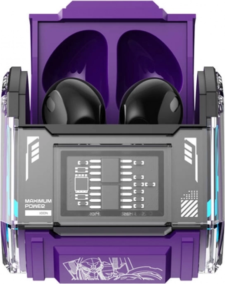 Brezžične slušalke true wireless TRANSFORMERS – vijolična